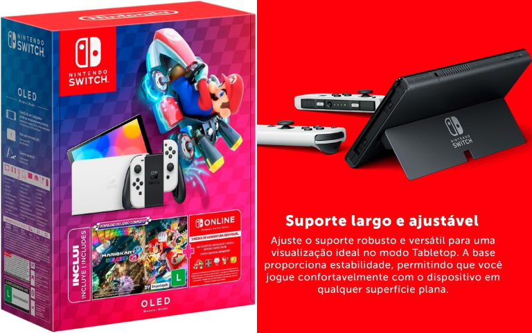 Nintendo Switch OLED Branco